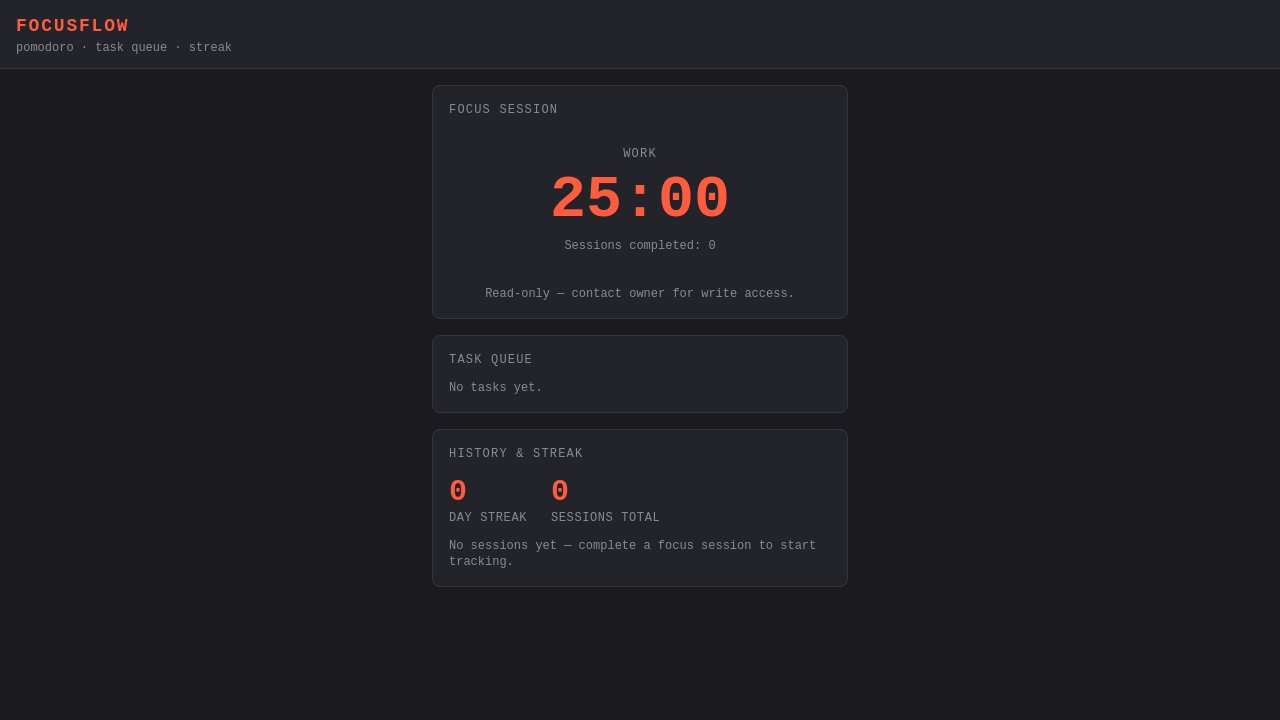 Focus Timer